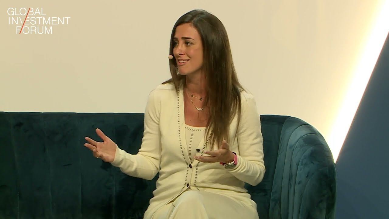 Noor Sweid (Global Ventures)at the 2022 Global Investment Forum