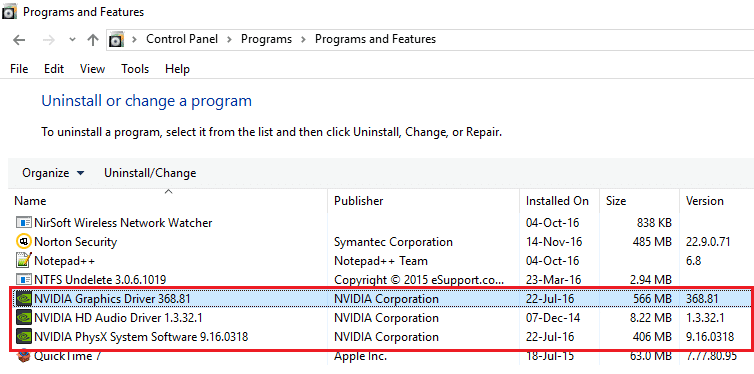 Fix NVIDIA Control Panel Not Opening - 45