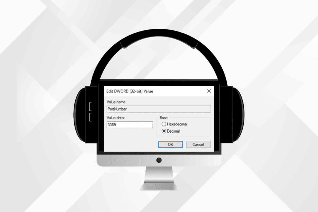 Change the listening port for Remote Desktop