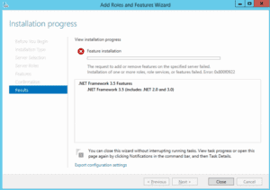 Fix .Net Framework 3.5 installation error code 0x800f0922 – TechCult
