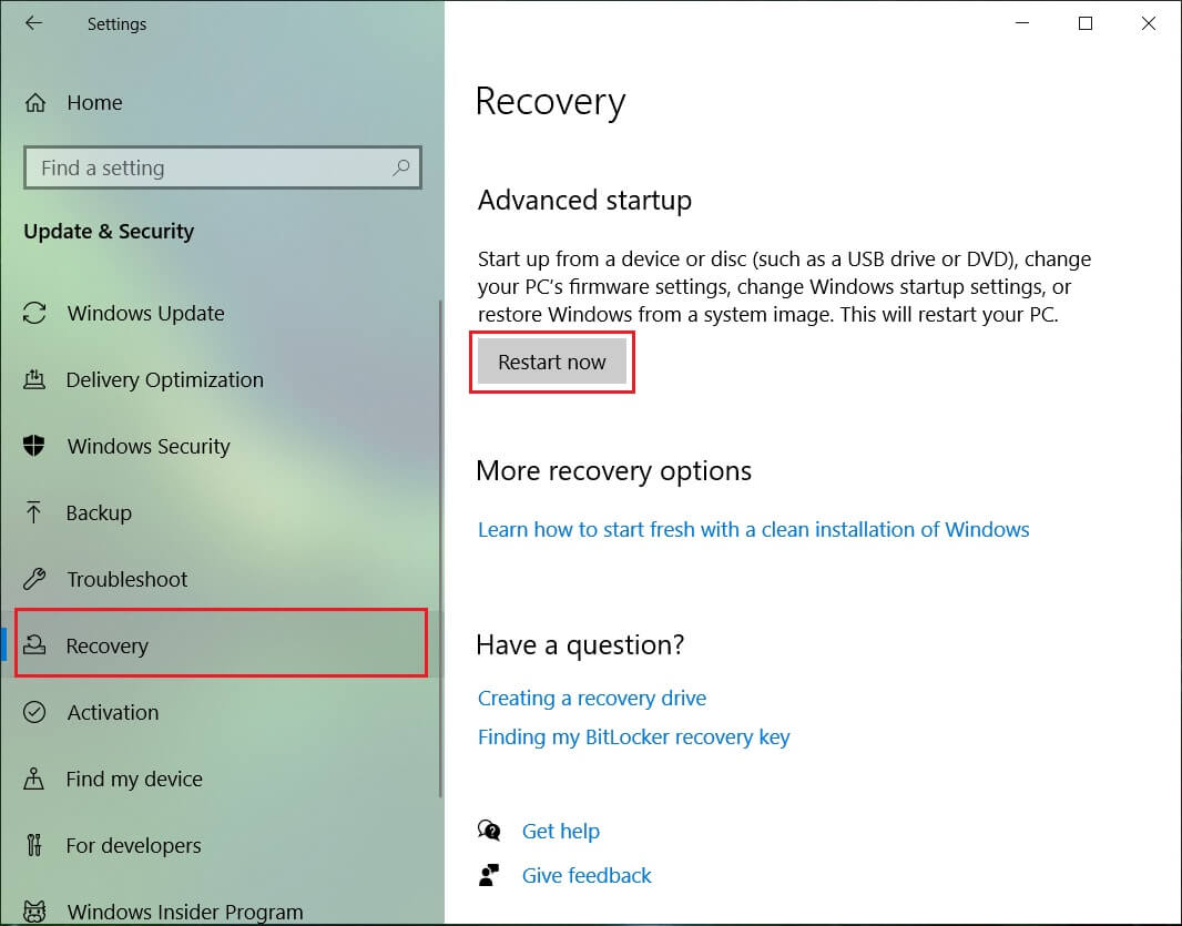 Create Full Backup of your Windows 10  System Image  - 47