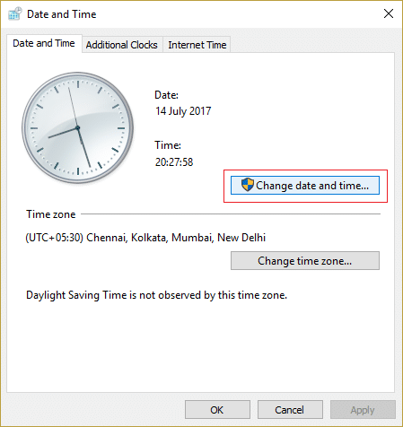 Synchronize Windows 10 Clock with an Internet Time Server - 34