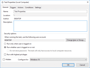 Fix Task Scheduler Error One or more of the specified arguments are not ...