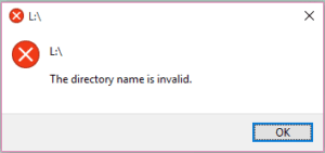 INVALID INSTALLATION DIRECTORY MESSAGE ON DEFAULT visual data 6