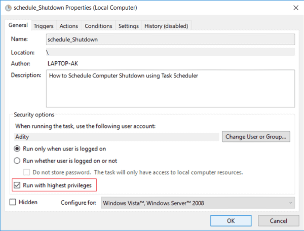How to Set Auto Shutdown in Windows 10 – TechCult