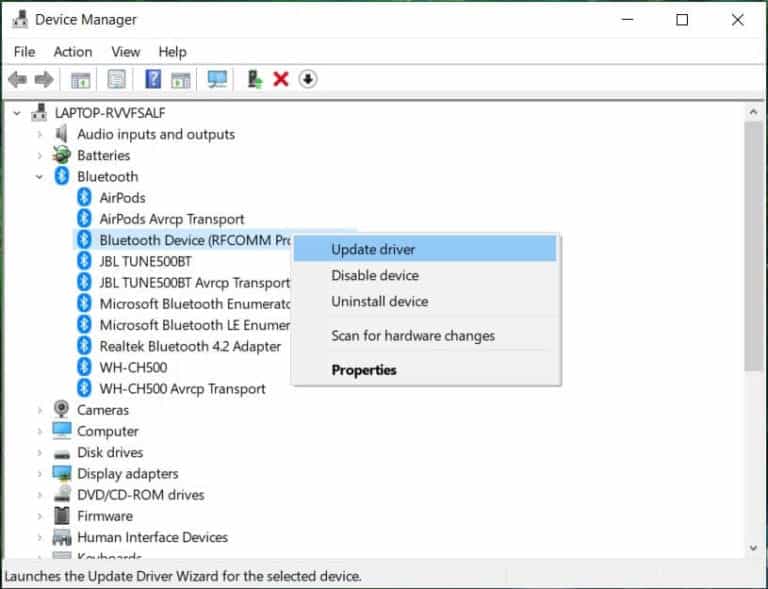 Fix Bluetooth not working after Windows 10 Creators Update – TechCult