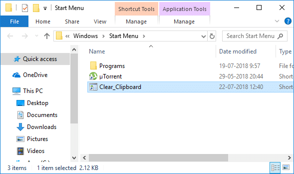 Clear Clipboard using Command Prompt or Shortcut - 23