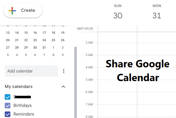 Share Your Google Calendar With Someone Else TechCult