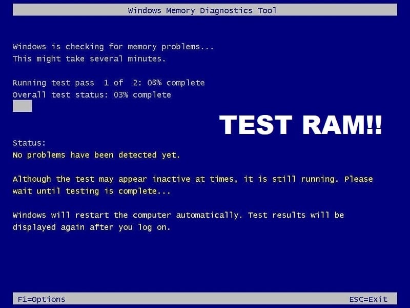 Test your Computer s RAM for Bad Memory - 67