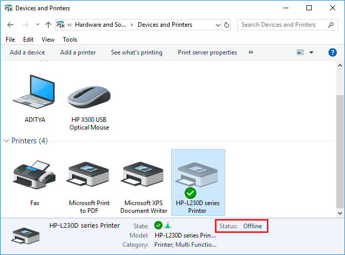 How to Get Your Printer Back Online in Windows 10 – TechCult