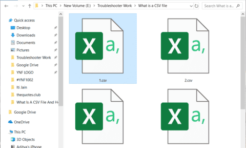 What is a CSV file & How to open a .csv file? - TechCult
