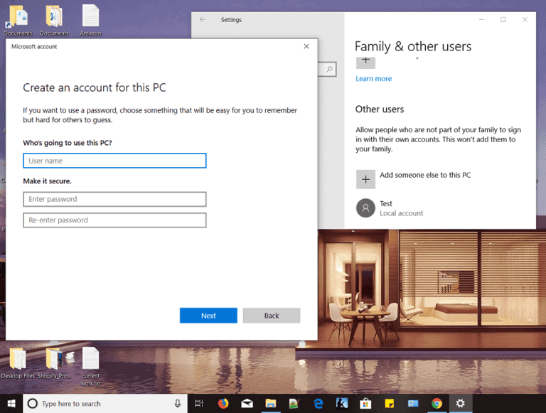 How to Create a Local User Account on Windows 10 – TechCult