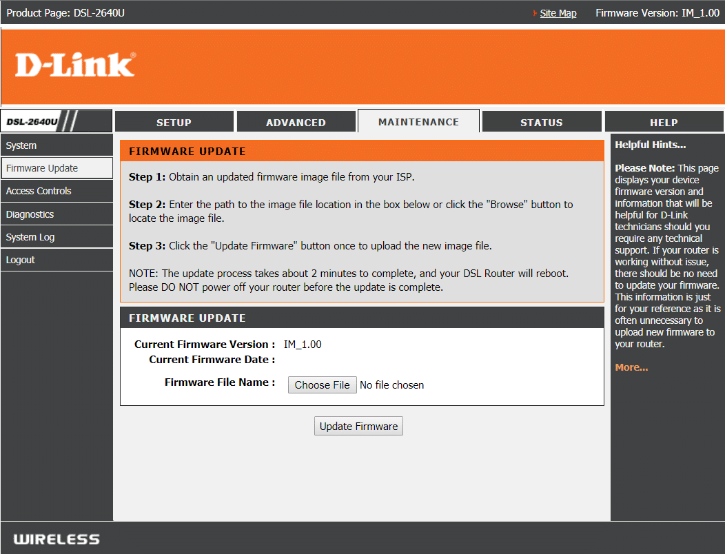 Update the firmware for your router or modem | Troubleshoot Internet Connection Problems