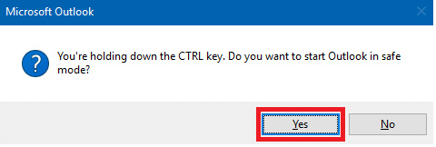 How to Start Outlook in Safe Mode - 13