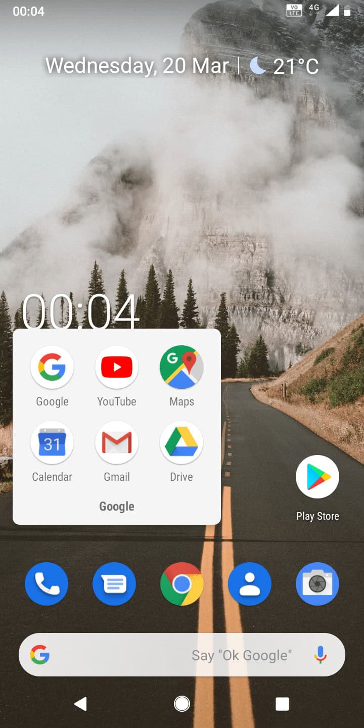 Open your Gmail application