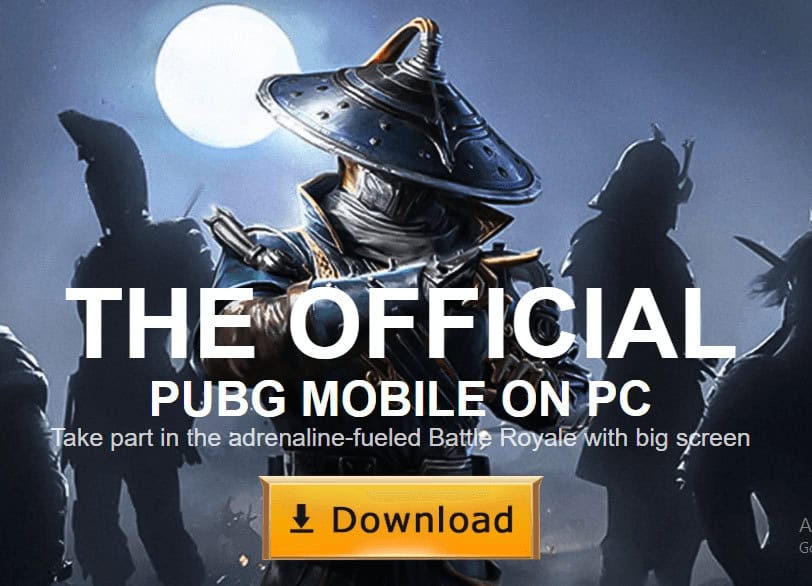 Click on this download button, Let that downloading finish. This will download the gameloop.