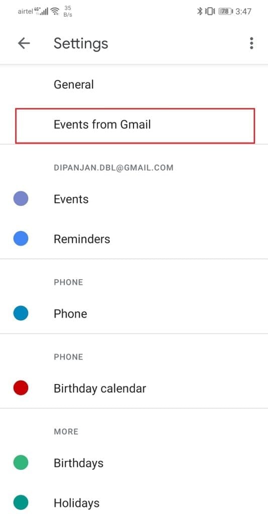 Restore Missing Google Calendar Events On Android TechCult