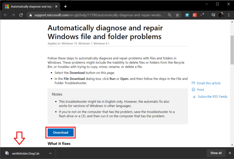 Fix Error Code 0x80004005: Unspecified Error in Windows 10