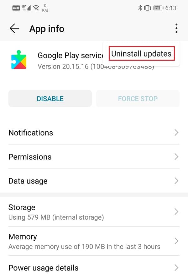 Fix Google Play Services Battery Drain - 47