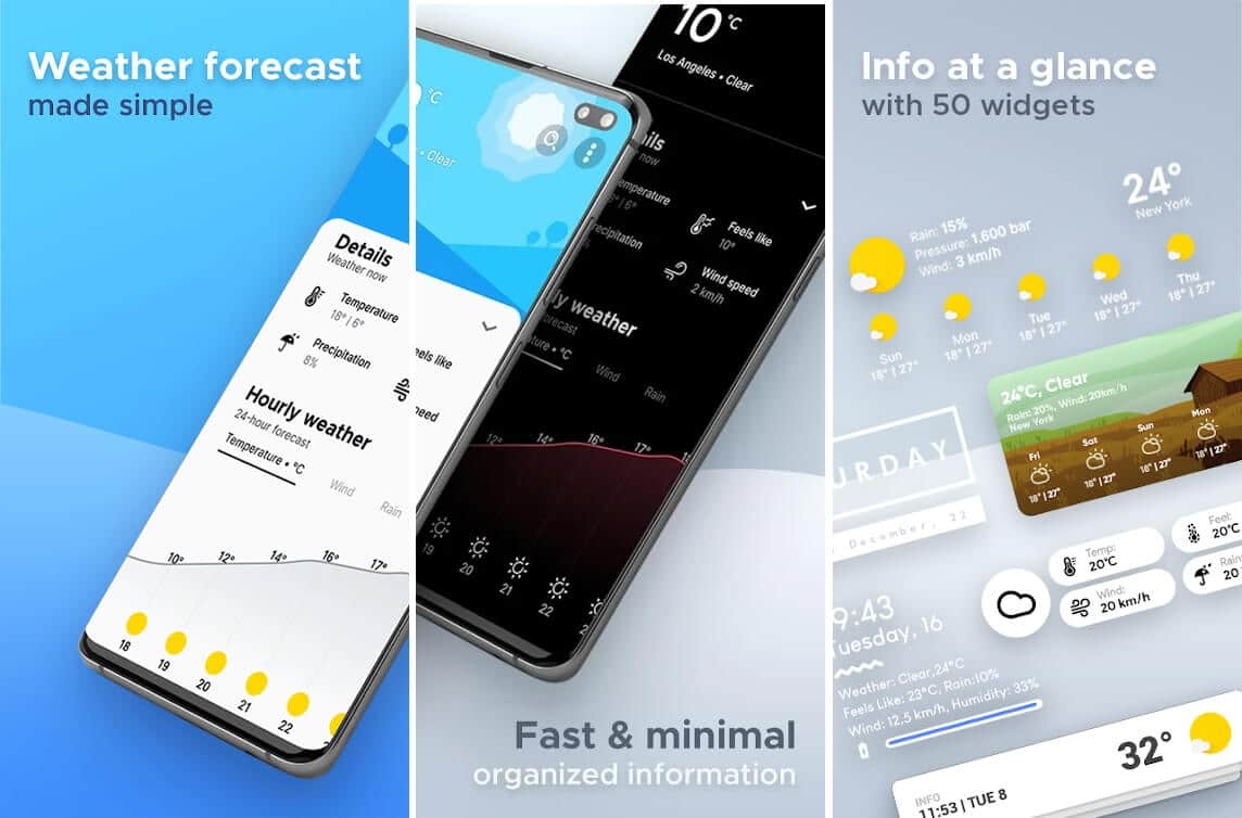 12 Best Weather Apps and Widget for Android  2022  - 29