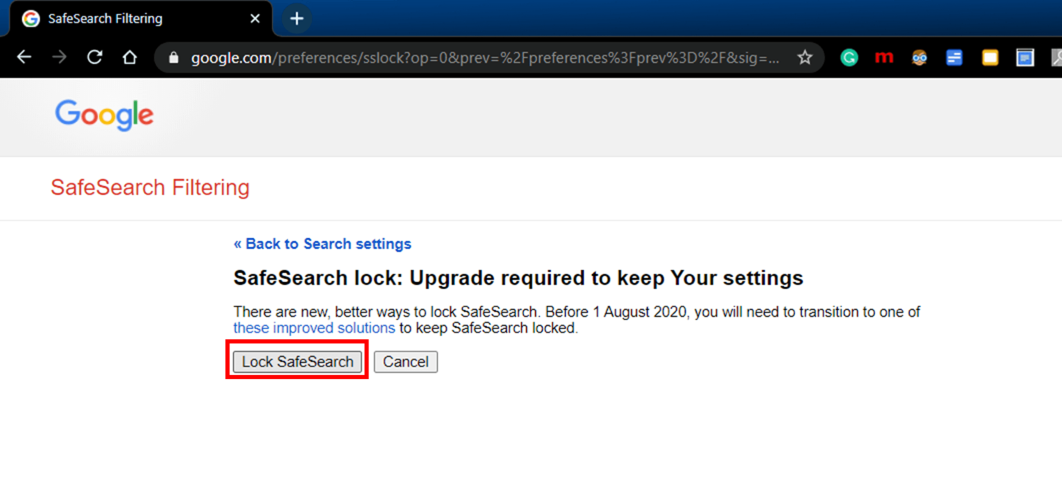 Are not safe for your. Safesearch.