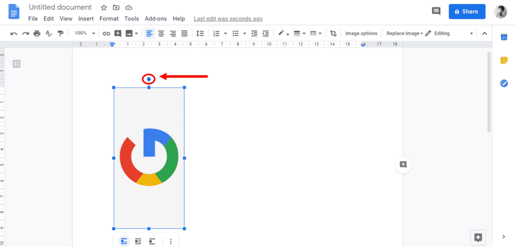 4 Ways to Rotate an Image in Google Docs – TechCult