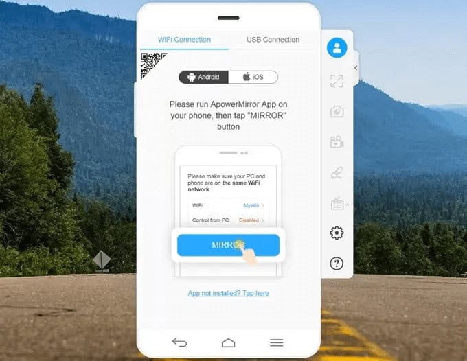 Apower Mirror | Best Apps to Remotely Control Android Phone