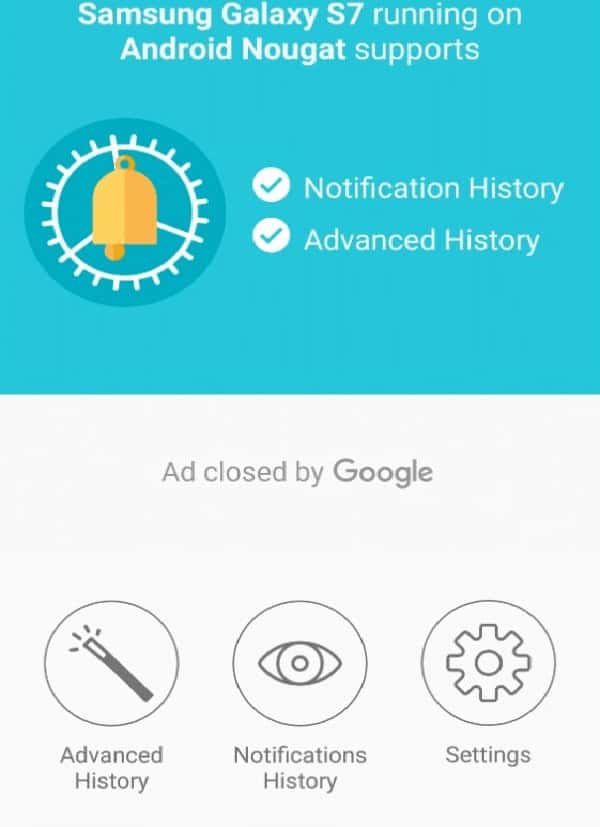 Download the Unnotification app from Play Store