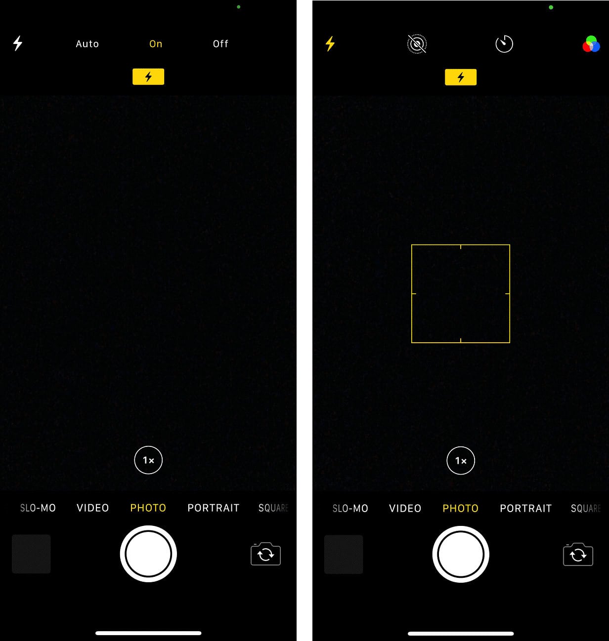 How to Turn Camera Flash ON or OFF on iPhone