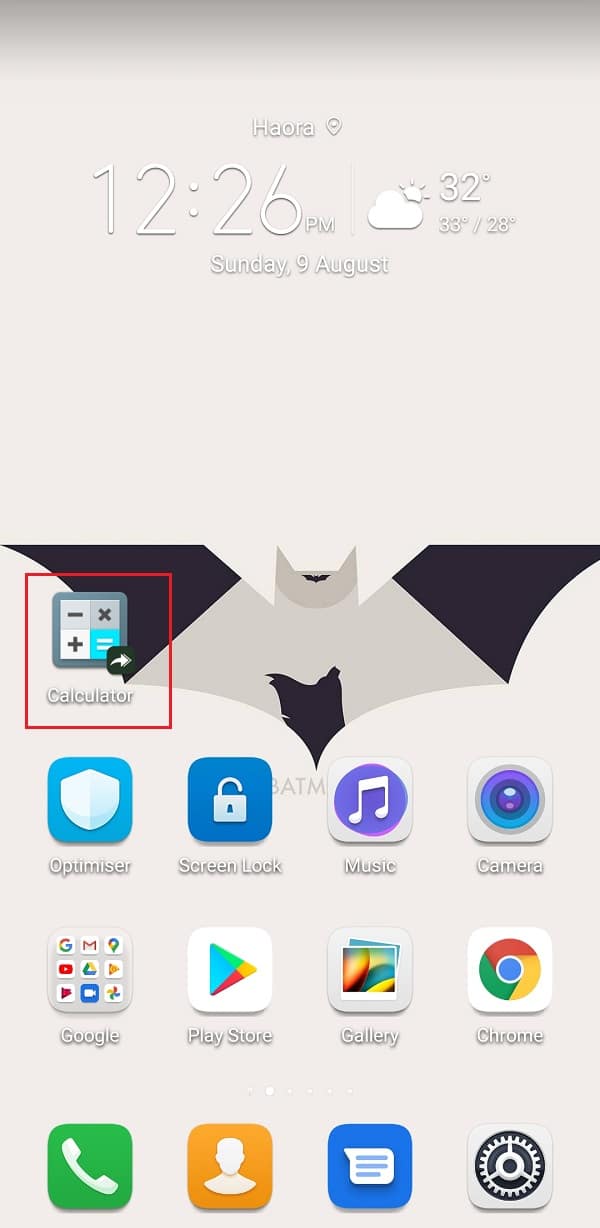 Shortcut for the app with its customized icon will be added to the home screen