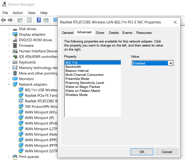 Драйвера realtek wireless lan 802.11 n. Поддерживает ли ноутбук Windows 10 5 ГГЦ WIFI.