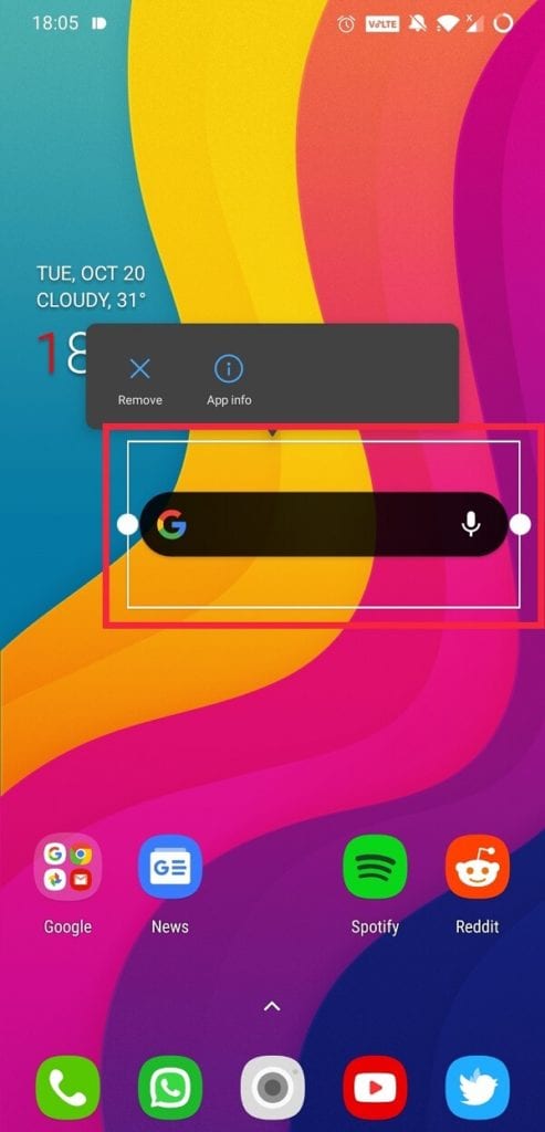How to Get Google Search Bar Back on Android Home Screen – TechCult