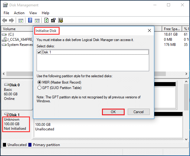 Fix  New Hard Drive not showing up in Disk Management  2022   TechCult - 8