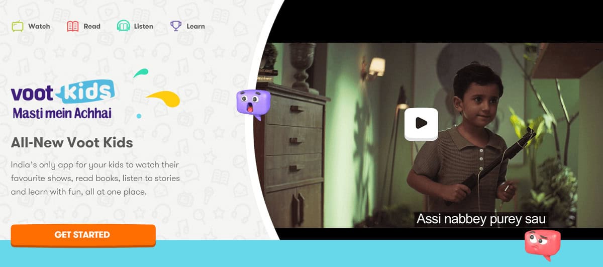 Voot kids | Top 13 websites to view cartoon online