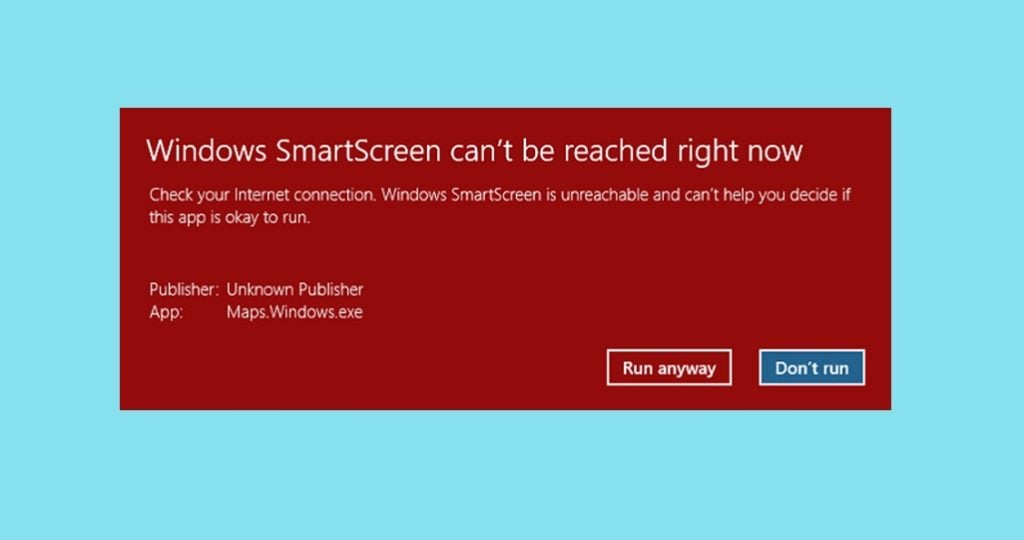 Die Verbindung Mit Smartscreen Ist Zurzeit Nicht Möglich Fix: Windows SmartScreen Can't Be Reached Right Now – TechCult