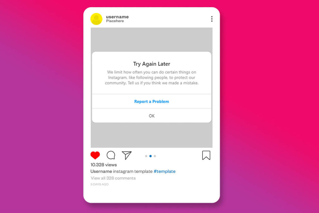 Fix Instagram 'Try Again Later' Error