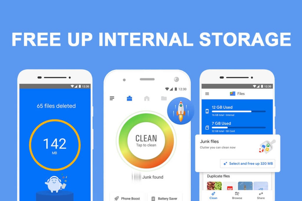 Free up Internal Storage