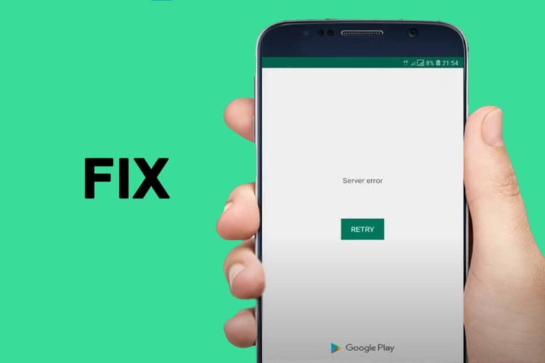 How to fix server error in google play store techcult