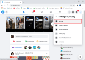 how to find email id linked with facebook