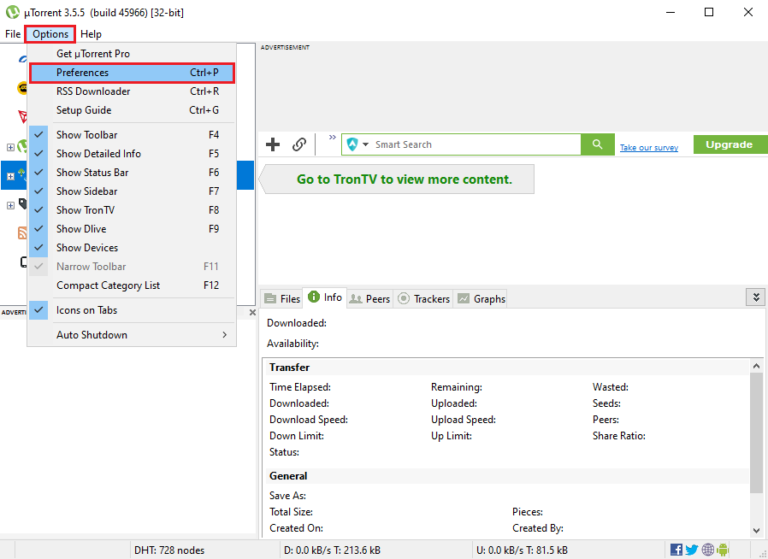 Fix uTorrent Stuck on Connecting to Peers TechCult