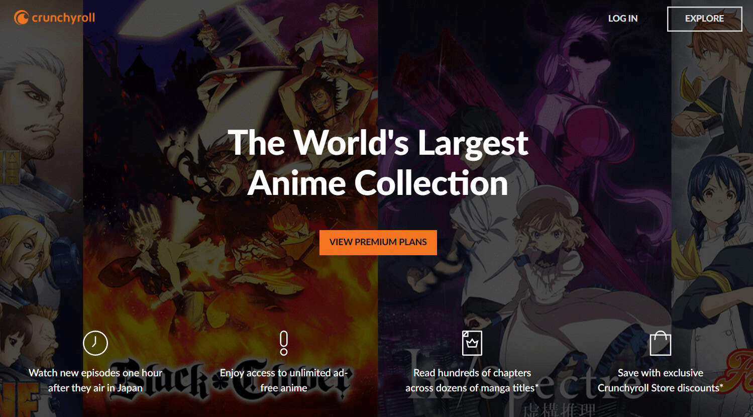 Crunchyroll premium plans