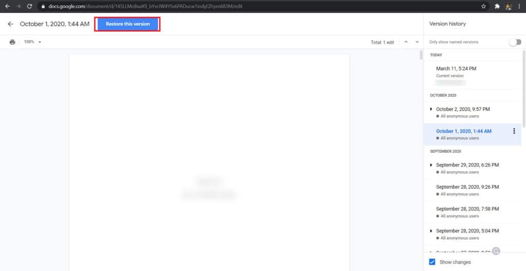 How To Recover Deleted Google Docs TechCult