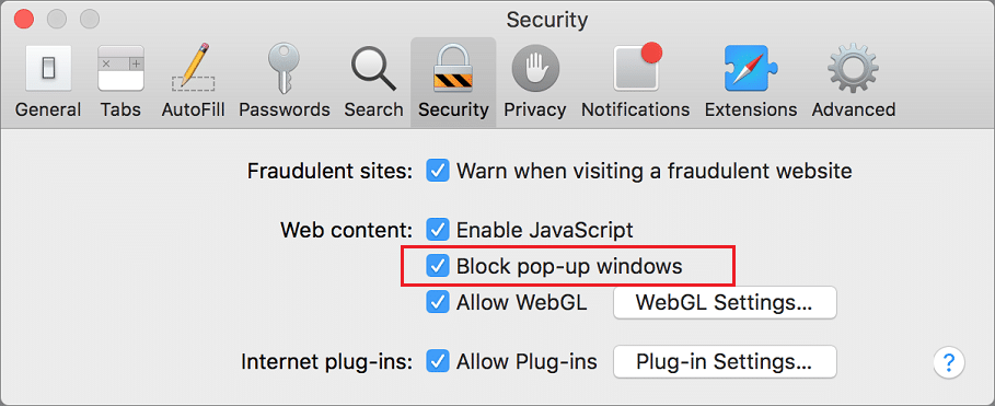 How to Block Pop ups in Safari on Mac - 52