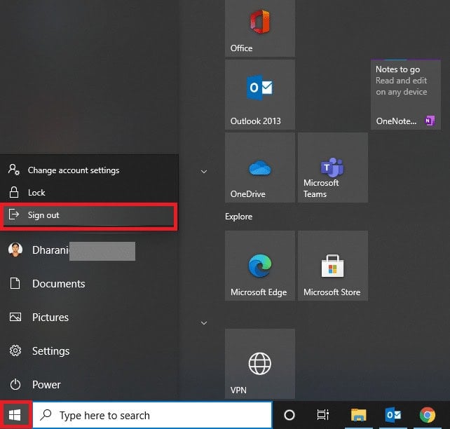 Hit the Windows key and click on the User icon.Fix No Sound On Steam Games