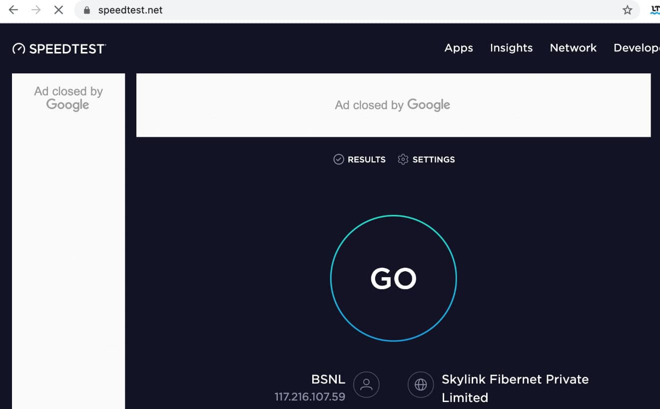Speed test | Fix Mac cannot connect to App Store