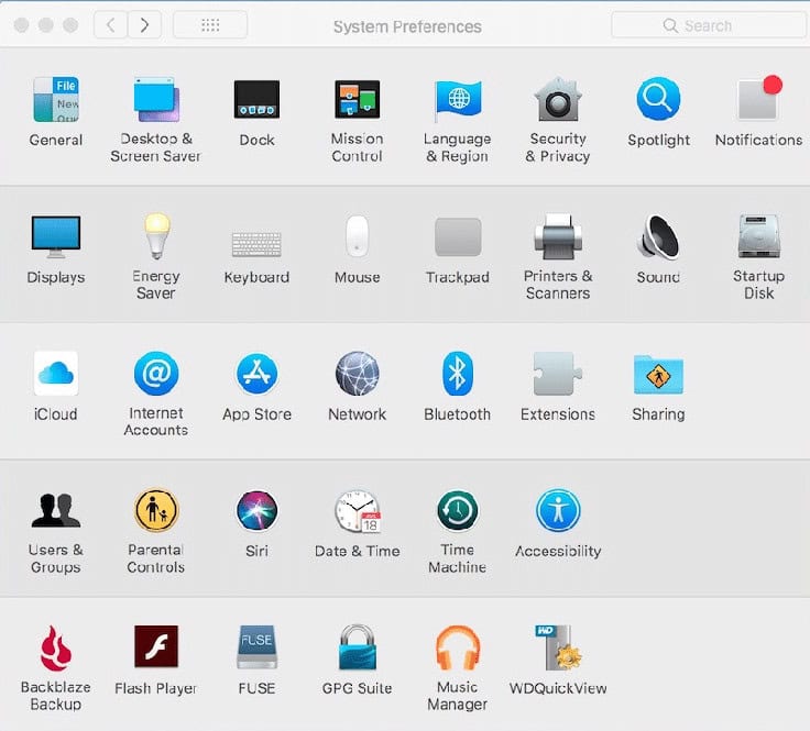 system preferences | Fix Mac Software Update Stuck Installing 