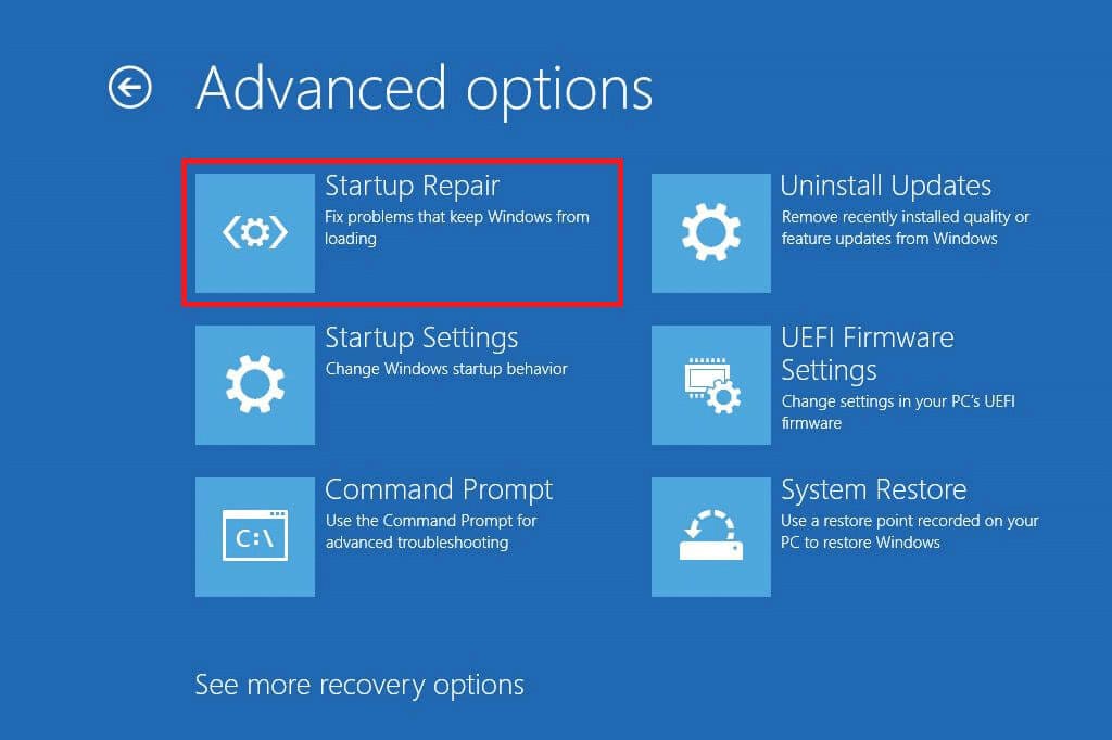Now, click on Advanced options followed by Startup Repair. How to delete broken entries in Windows Registry