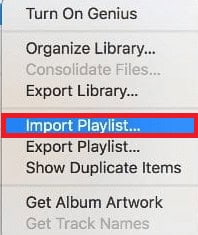 Now, click on Import PlaylistโฆHow to Transfer Playlist from iPhone to iTunes