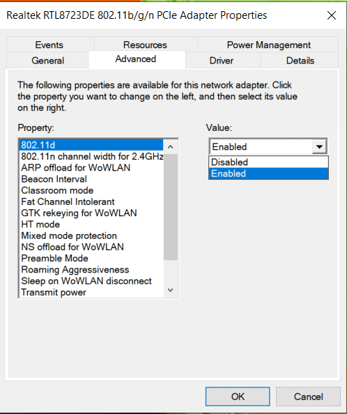 On the right side, change the value to Enabled and click in Ok. Your PC doesn’t support Miracast