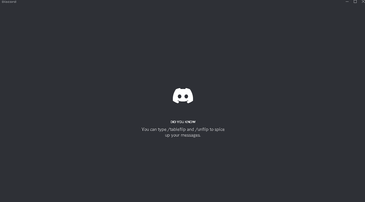 Discord update 1 of 1